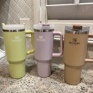 Stanley Mugs - Light Green, Light Purple, Beige
